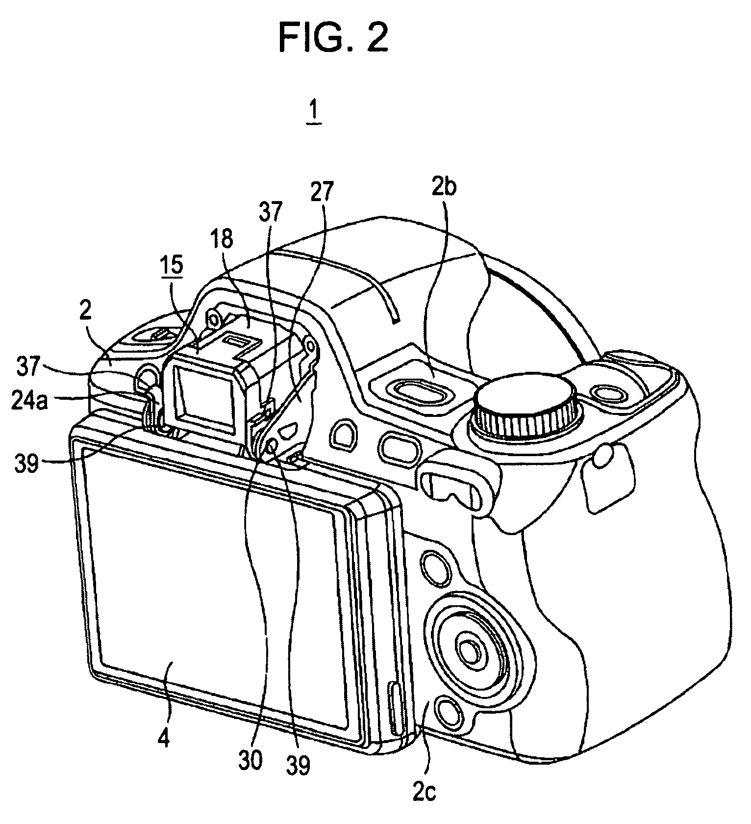 Imaging apparatus with a rotatable monitor
