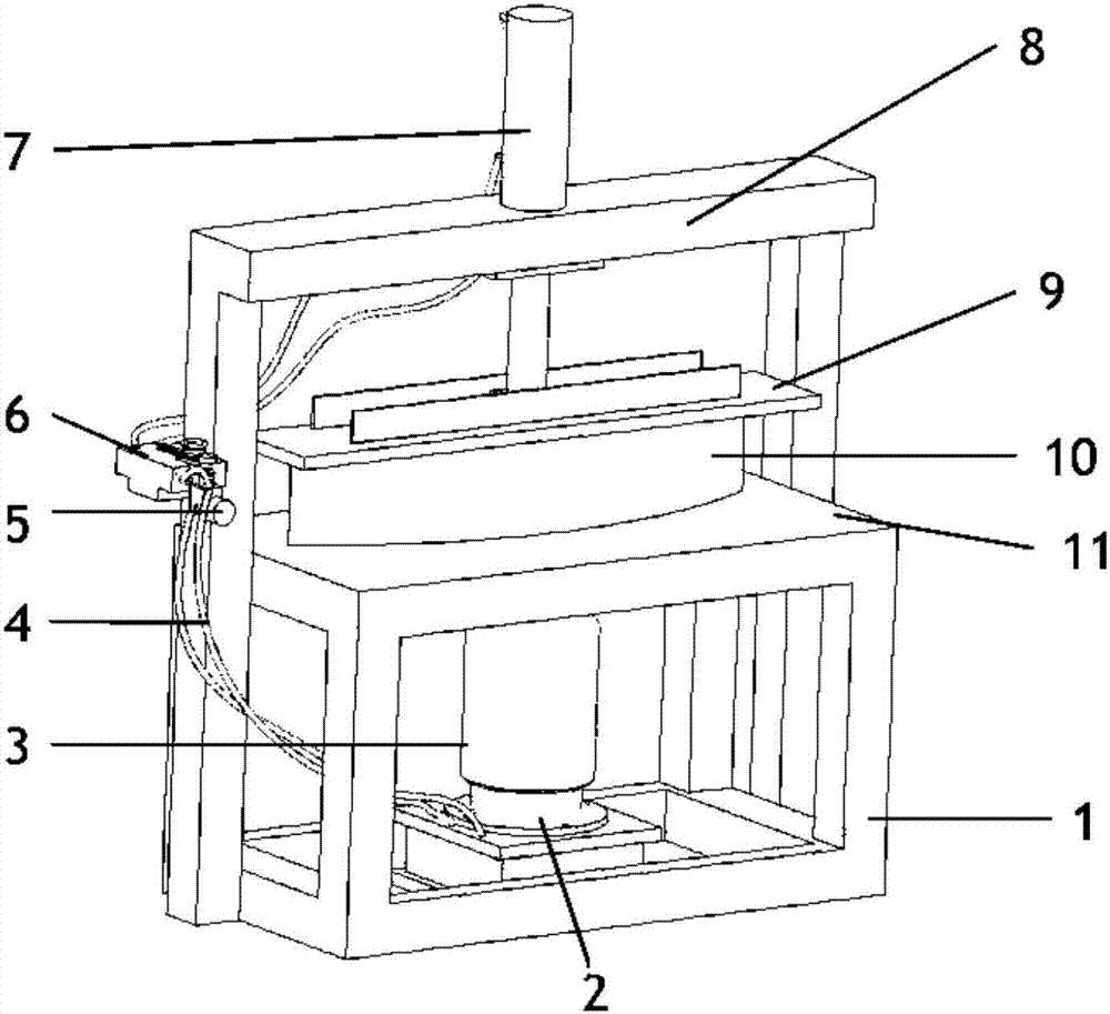 Preparation method for bituminous mixture prefabricated drainage splayed tank and equipment of preparation method