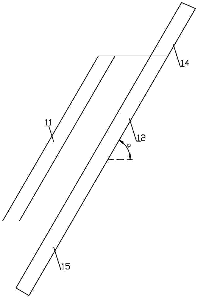 An inclined tube sedimentation and separation device