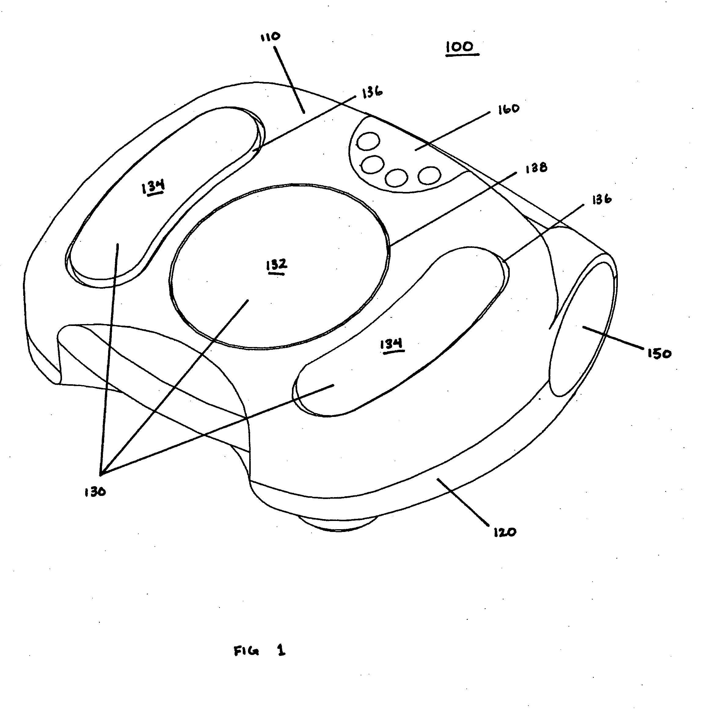 Body part treatment device with air diverter