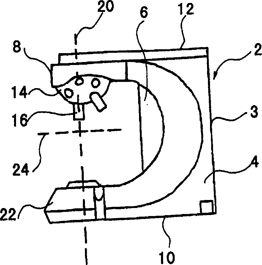 Device used for changing objective lens of microscope