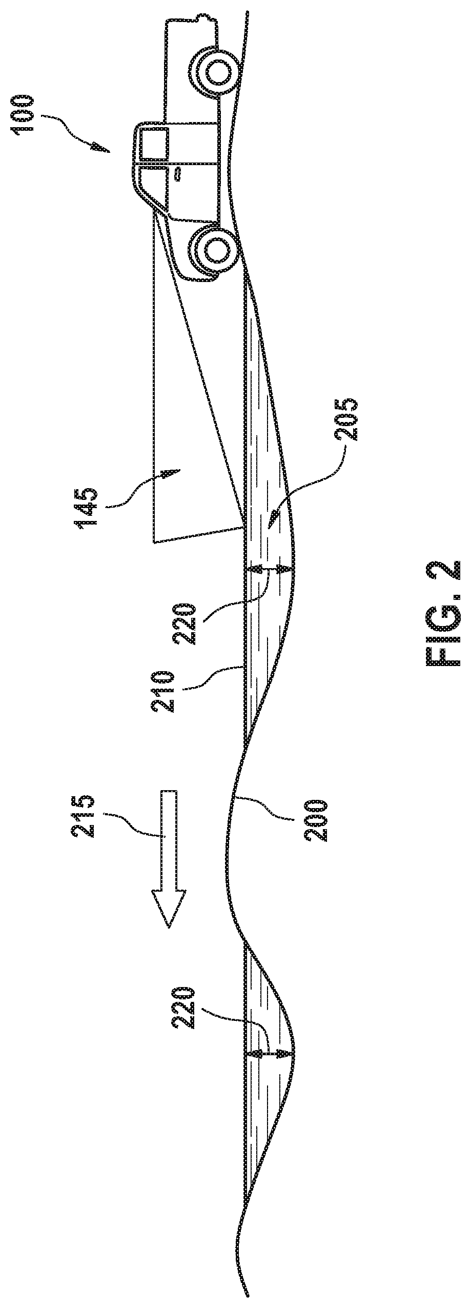 Method for ascertaining a liquid depth of a liquid accumulation on a travel path in front of a vehicle, and method for ascertaining a travel trajectory through a liquid accumulation on a travel path in front of a vehicle