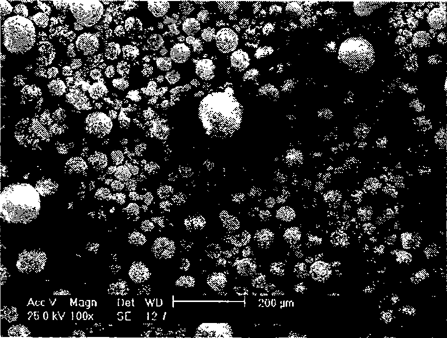 Aeration running water composite and its preparation method