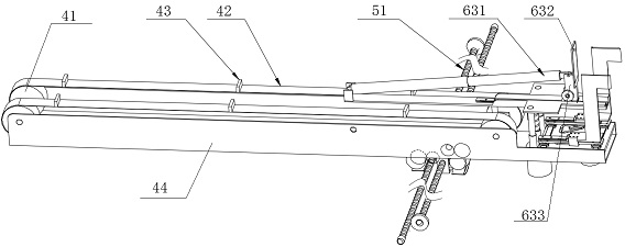 Conveying device for container