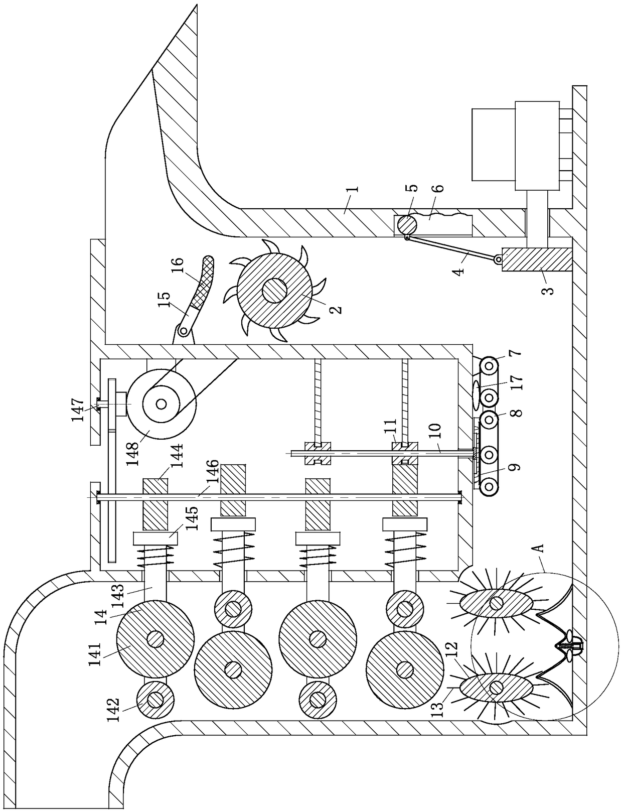 Crop-straw recycling equipment