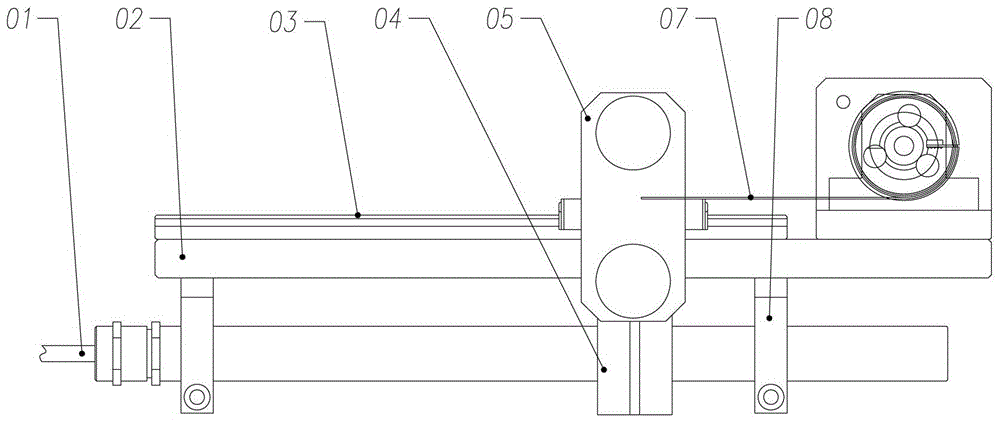 Motor-pulled tape tension control mechanism