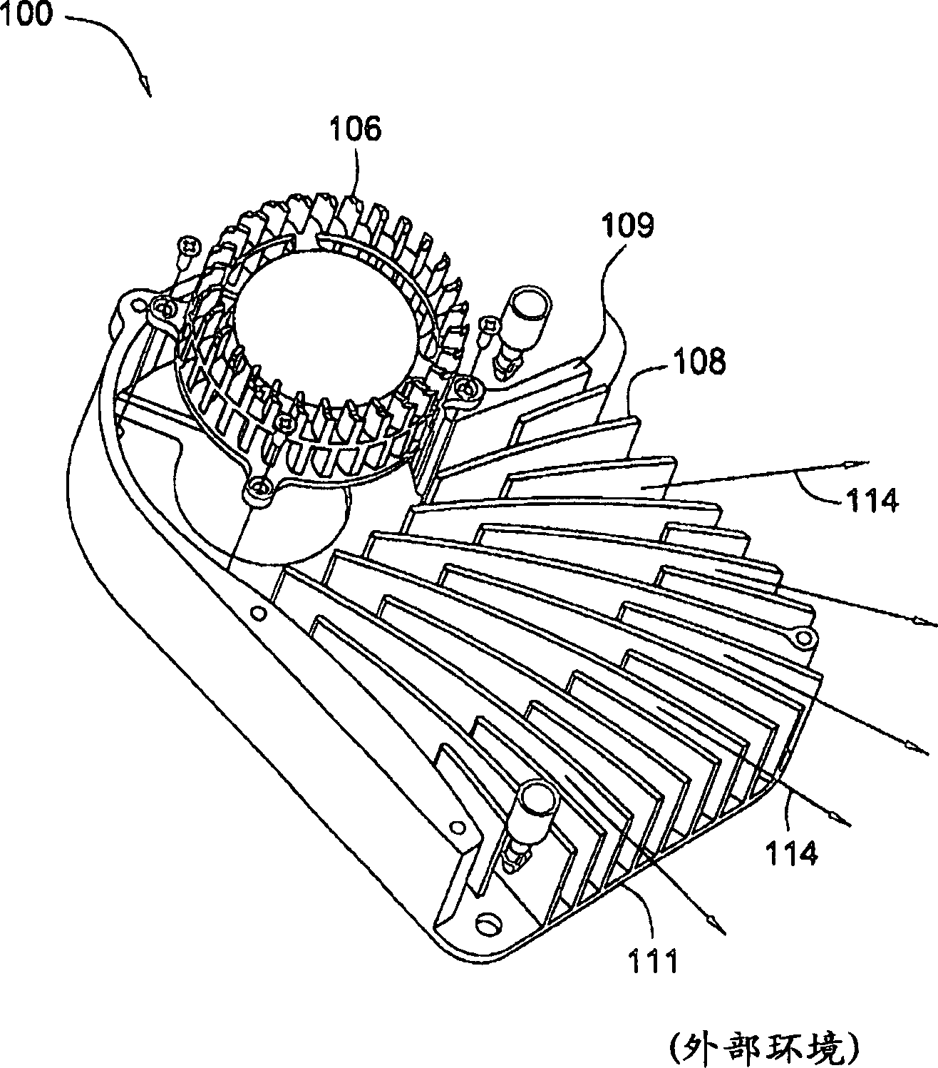 Cooling system for computer hardware