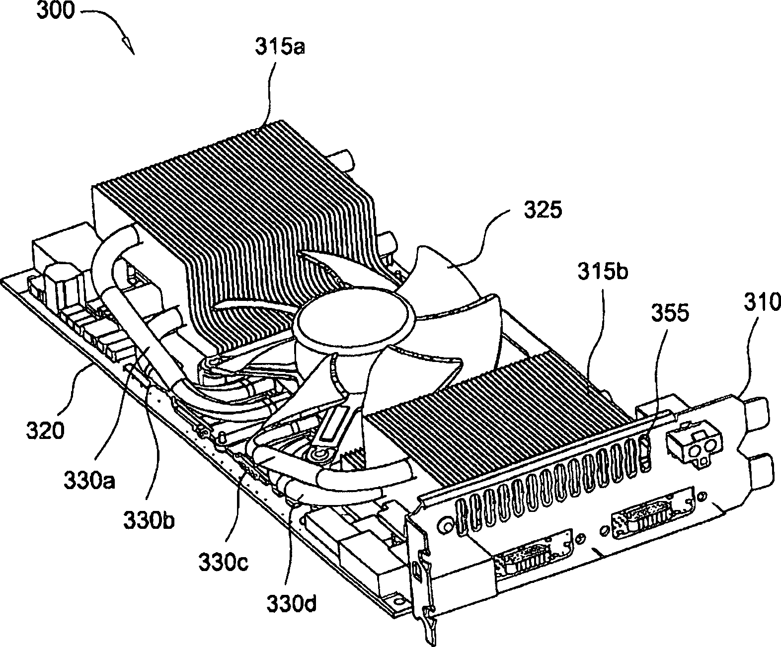 Cooling system for computer hardware