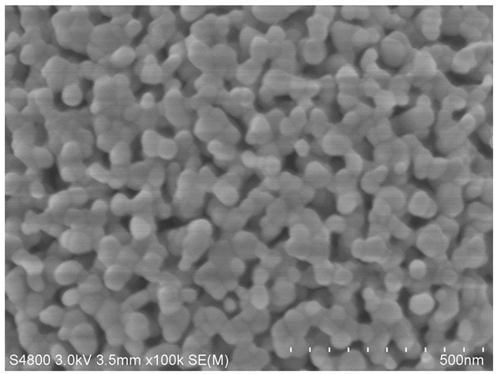 Preparation method of tin dioxide/copper oxide composite nano material with spherical hierarchical structure