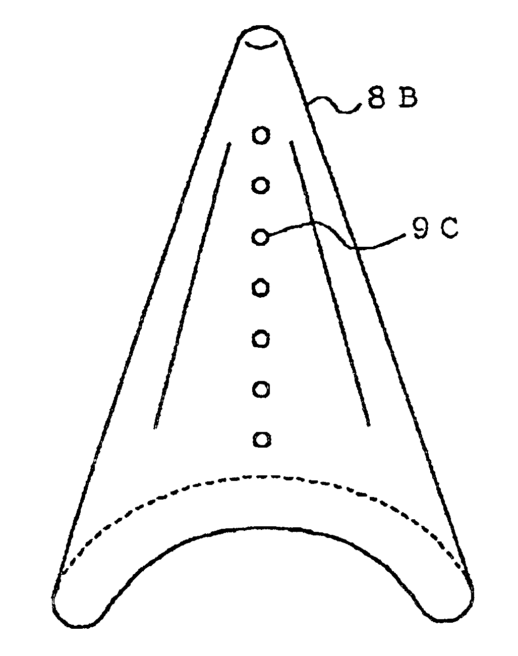 Air-tight vessel equipped with gas feeder uniformly supplying gaseous component around plural wafers