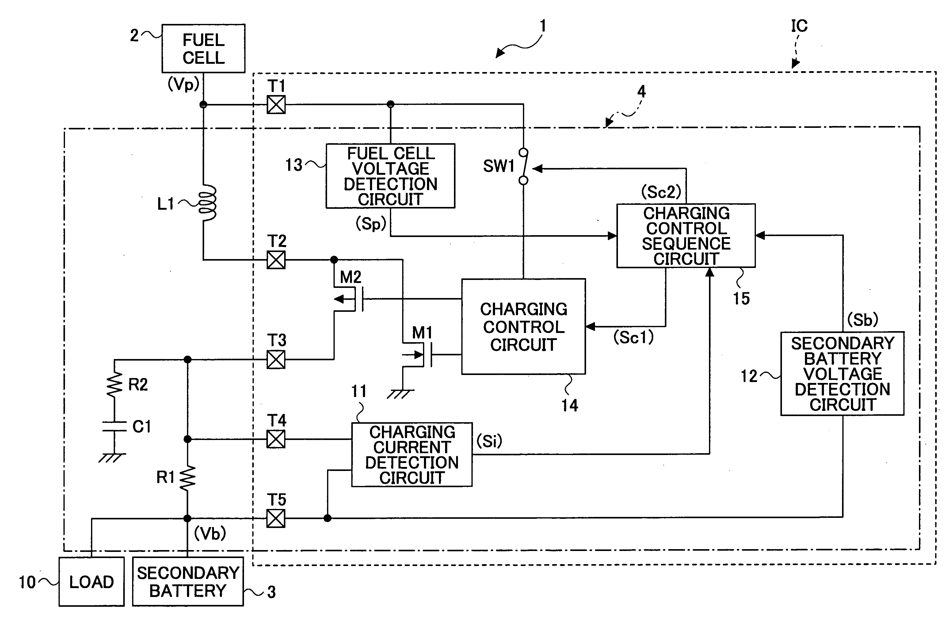 Charging circuit, method of controlling operation of charging circuit, and power supply unit