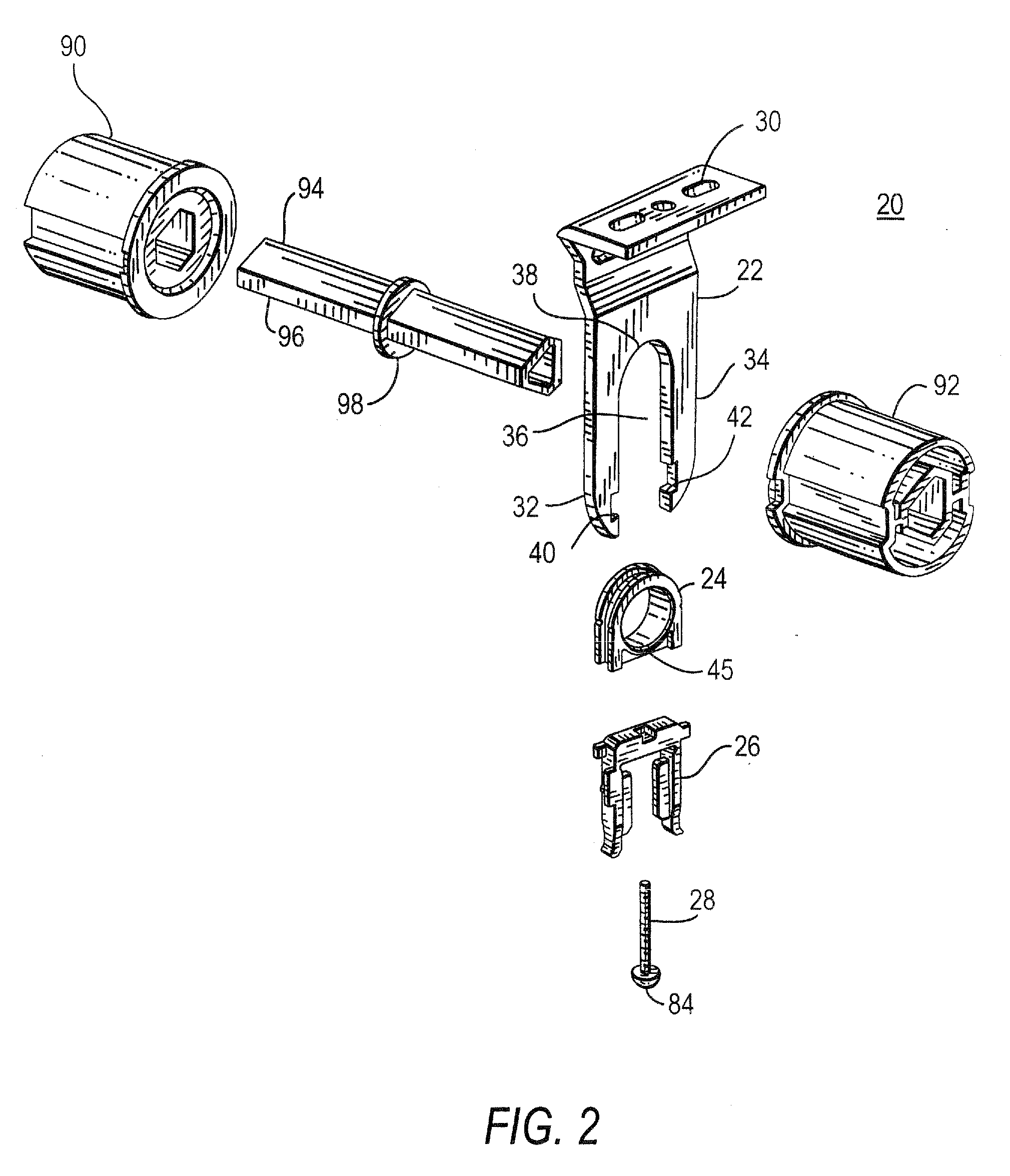 Link system for shade couplings