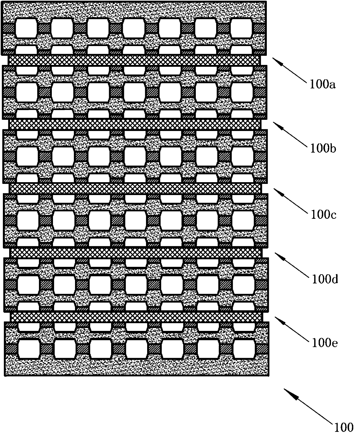 Silicon pole plate and preparation method thereof