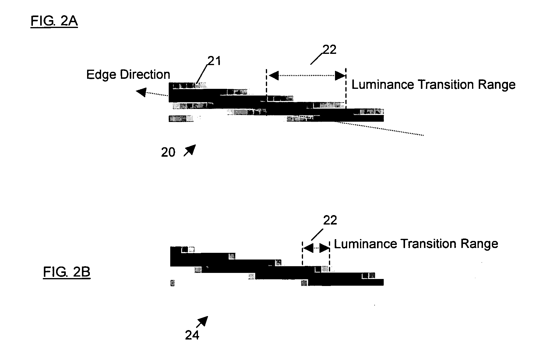 Method and apparatus for image detail enhancement without zigzagged edge artifact