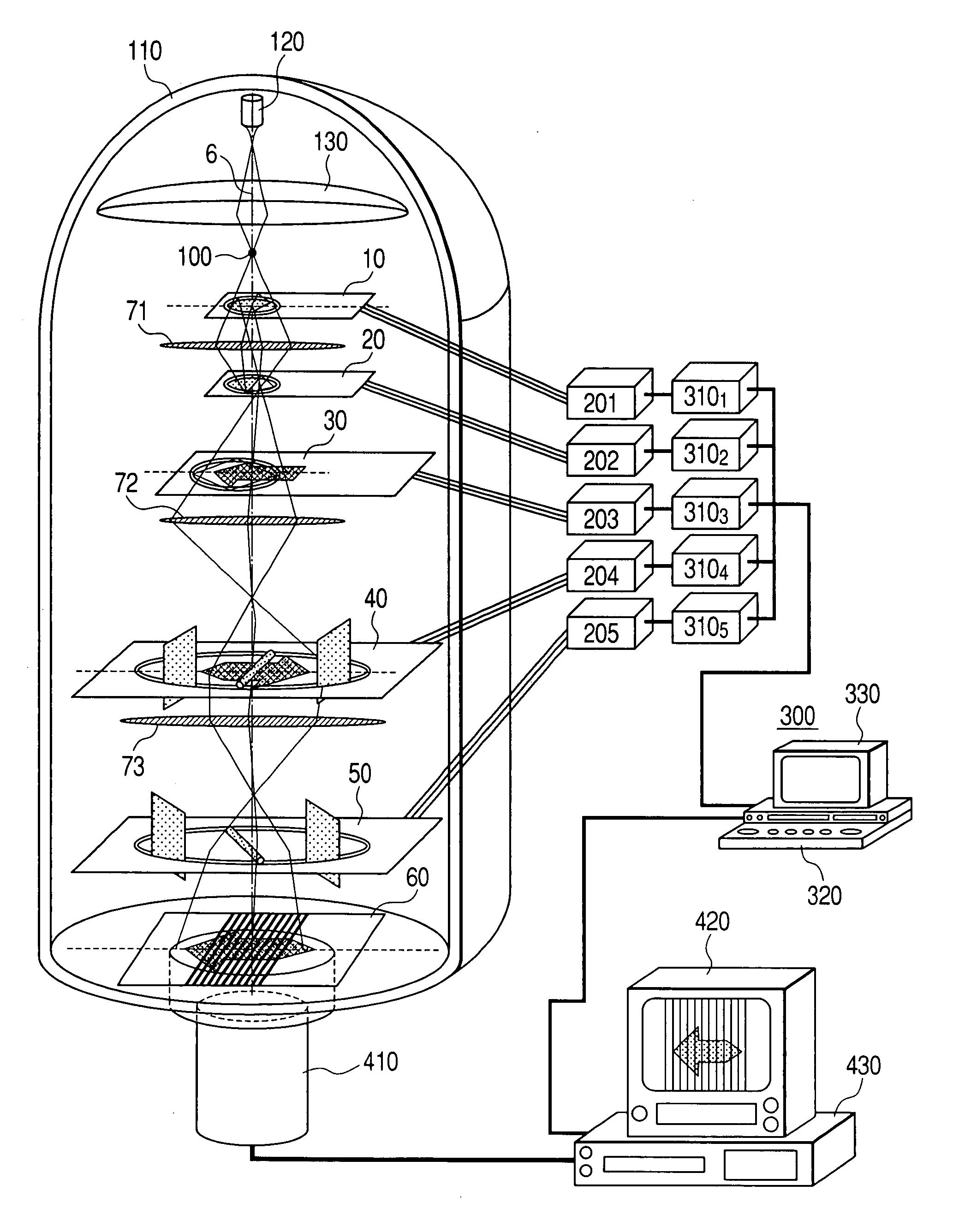 Charged particle beam equipment