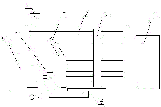 Horizontal type lateral heating boiler