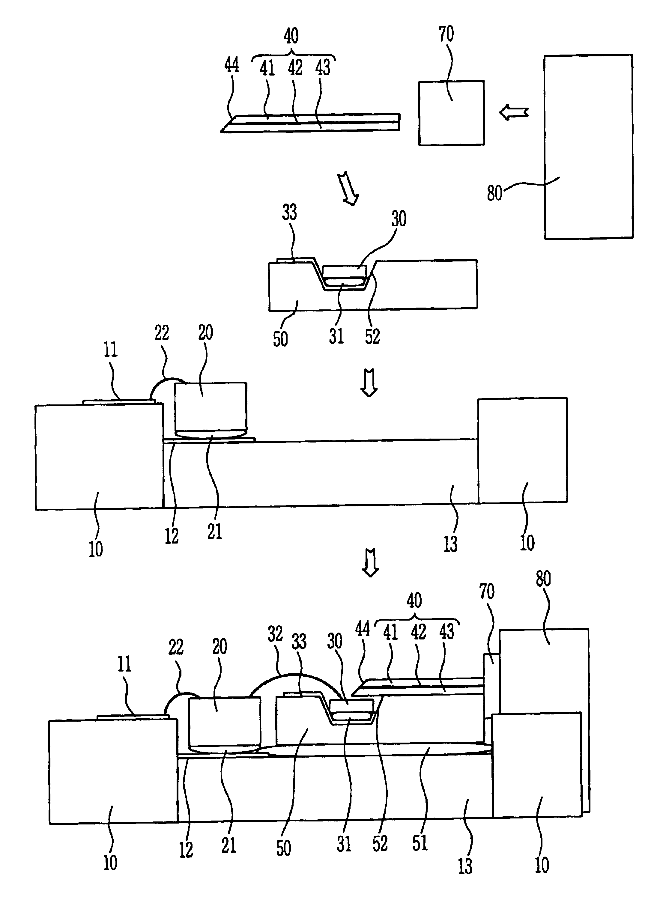 Parallel optical interconnection module and method for manufacturing the same