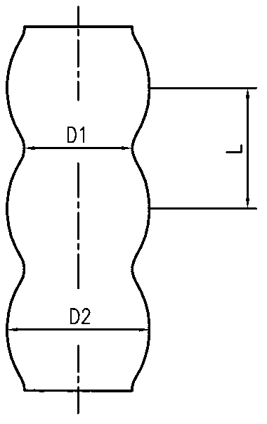 Melt polycondensation reaction method for preparing high-viscosity molten mass, and special reactor and falling film element used for same