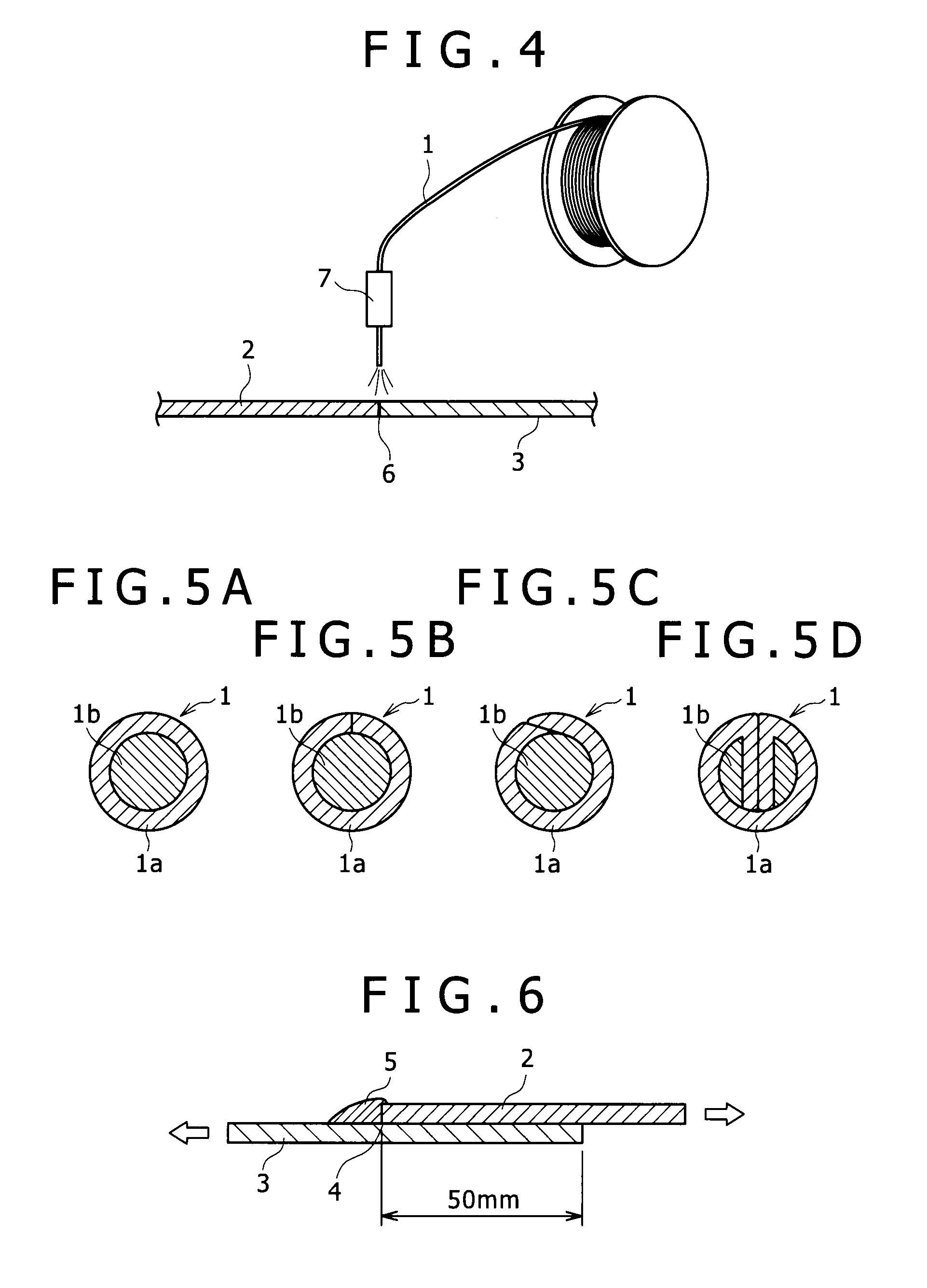 Flux-cored wire for welding different materials, method for laser welding of different materials and method for mig welding of different materials