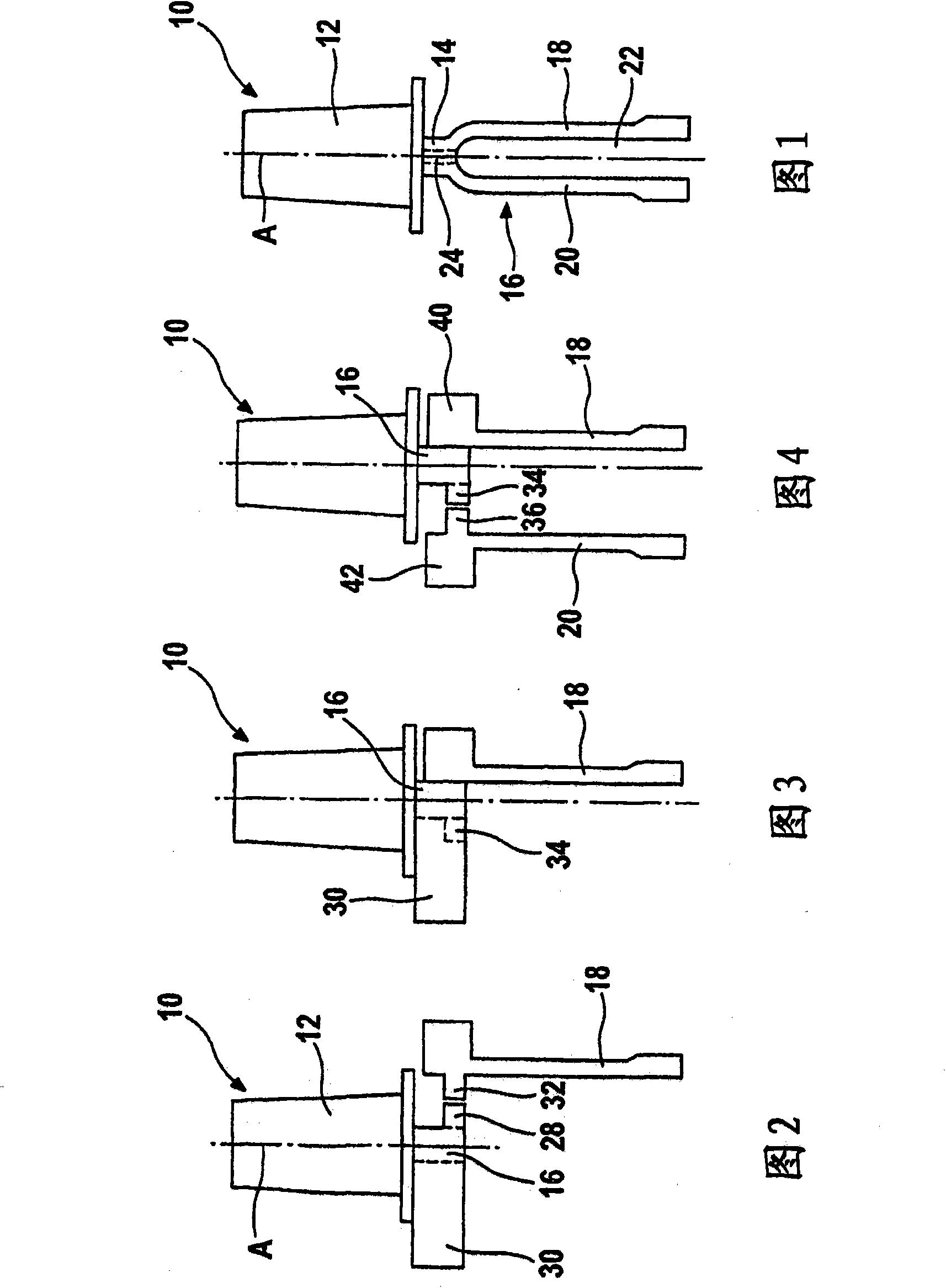 Method for the production of an integrally bladed rotor, and rotor