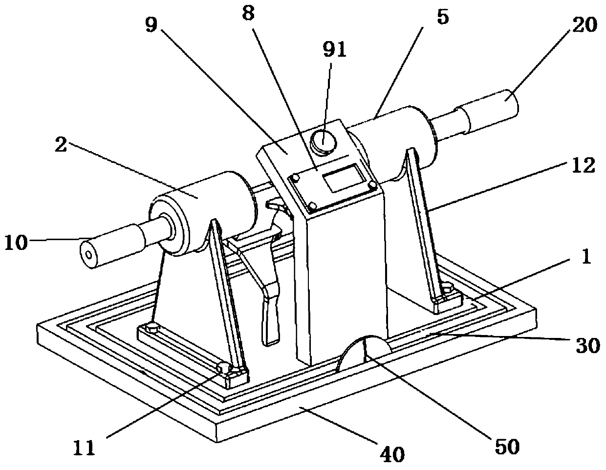 A test tool for a shift fork system