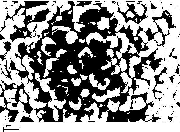 Anode material of lithium ion power battery and lithium ion powder battery comprising same