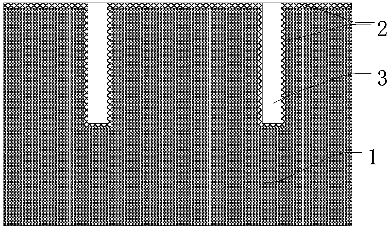 TSV process method without metal CMP