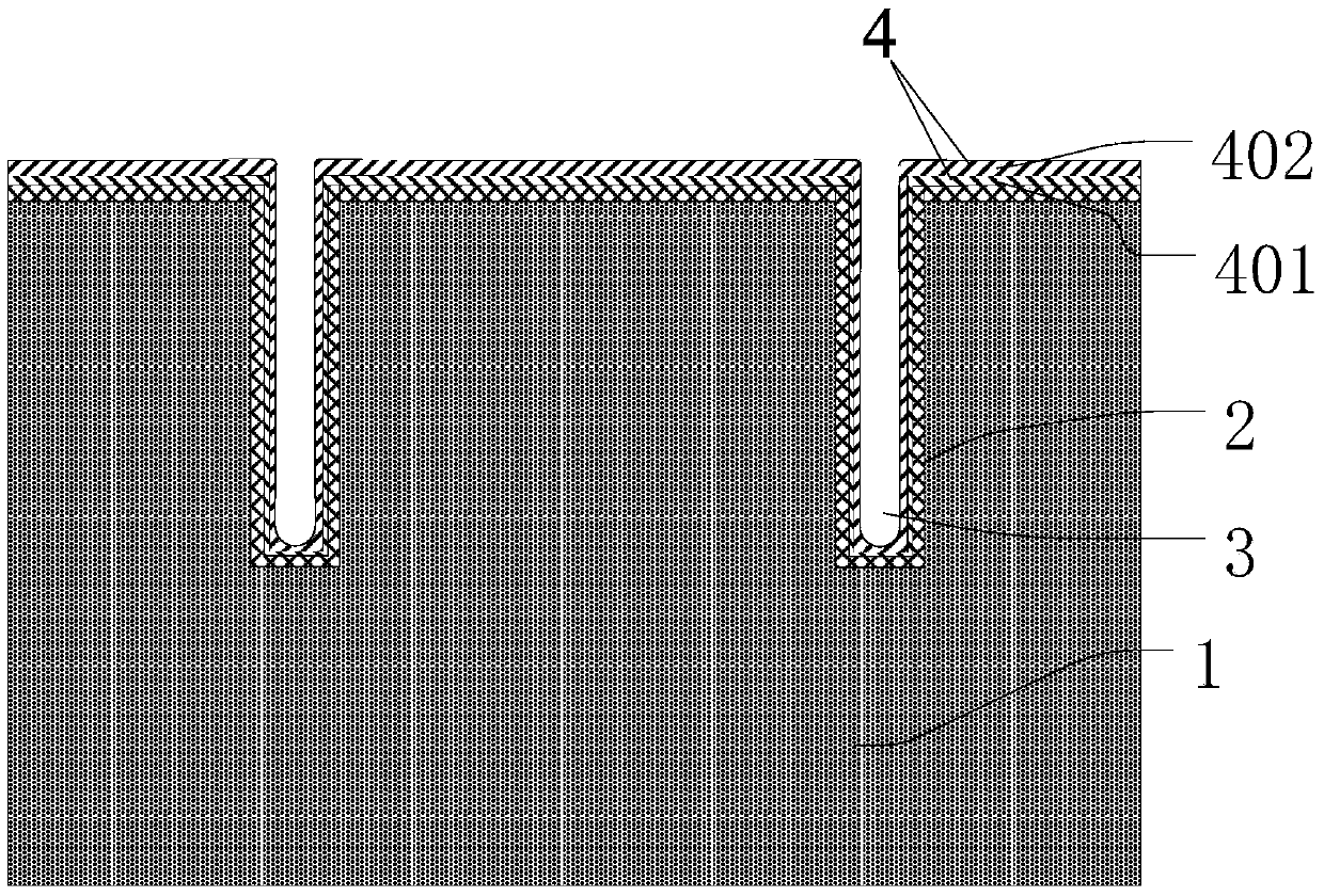 TSV process method without metal CMP