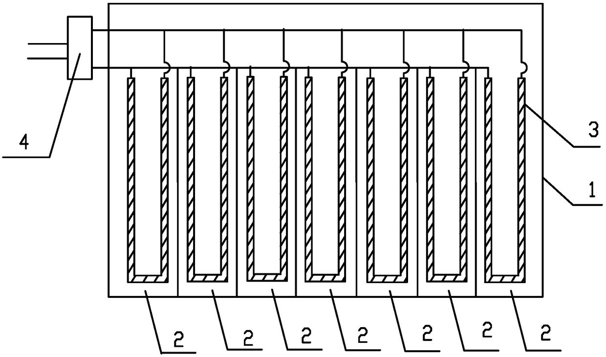 Far infrared electric-heating healthcare blanket and preparation method thereof