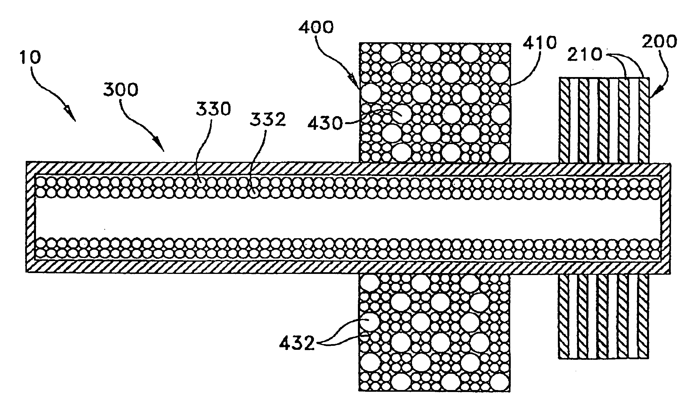Heat pipe having a wick structure containing phase change materials