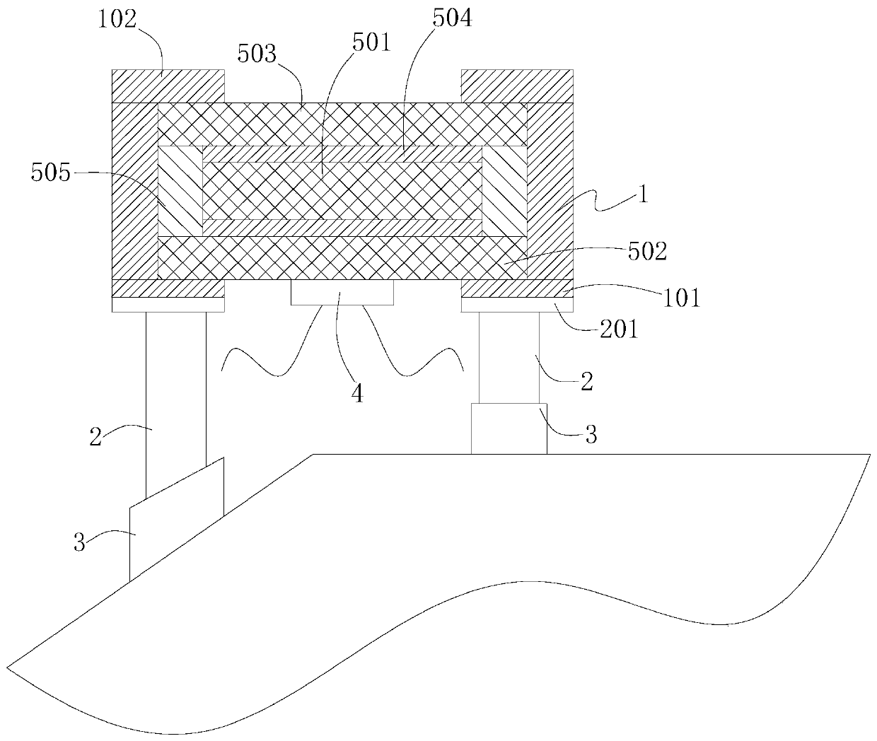 Roof photovoltaic overhead heat insulation and preservation stool and preparation technology thereof