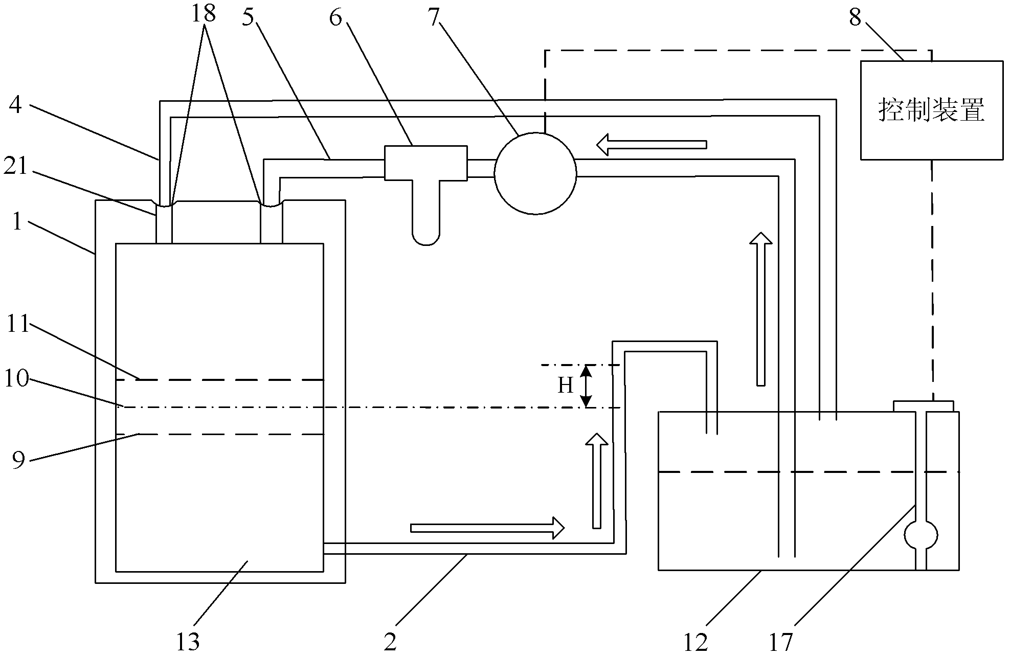 Automatic machine oil cleaning system, oil return pipeline of communicating vessel, and engine system