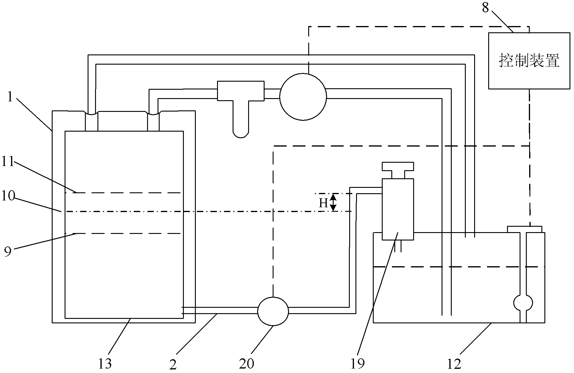 Automatic machine oil cleaning system, oil return pipeline of communicating vessel, and engine system