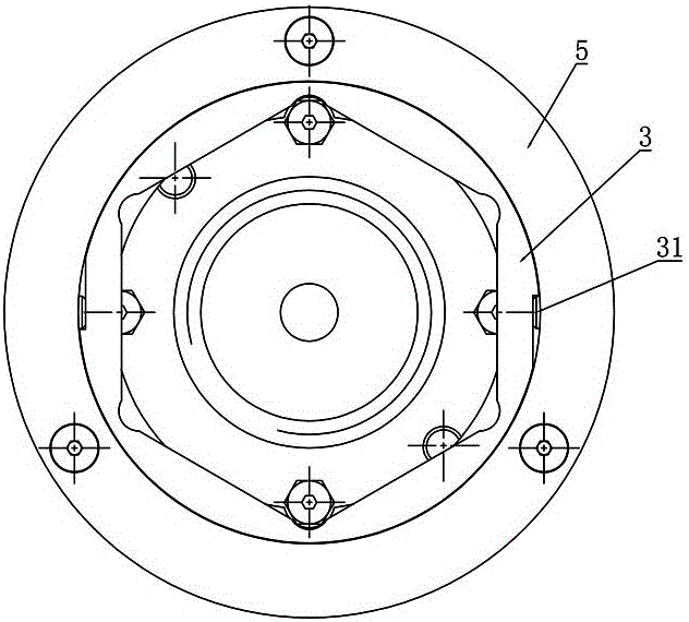 Embedding sleeve and embedding method of stud and nut