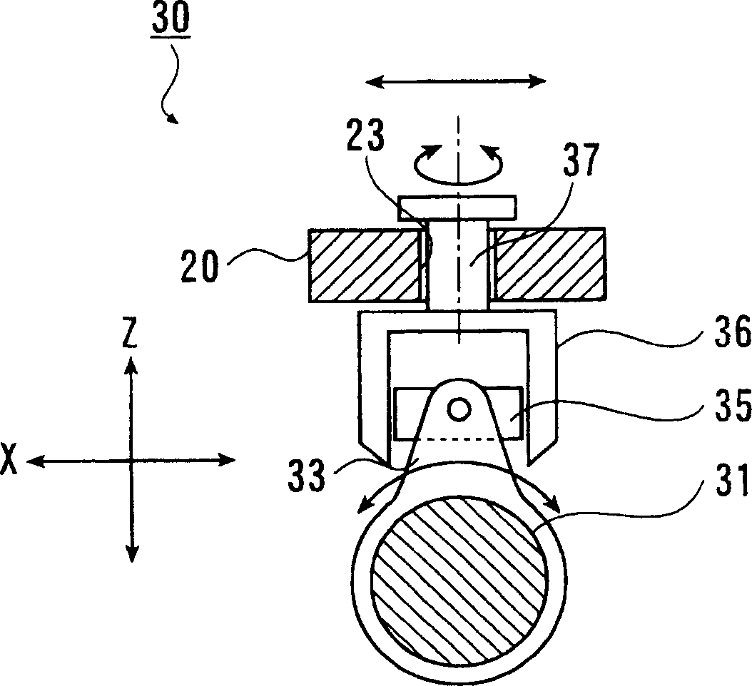 Cloth feeding mechanism of sewing machine