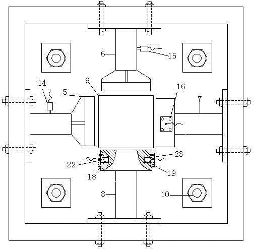 Indoor pull-out test apparatus for anchor rod