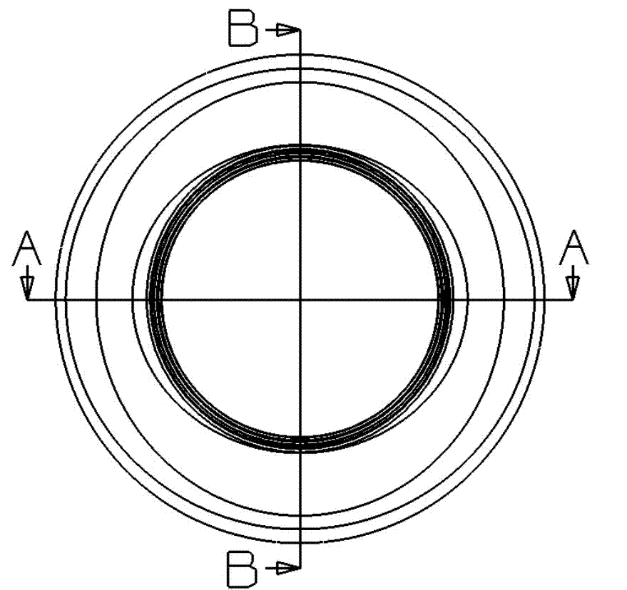 Method for manufacturing specially-shaped curved surface of main steam inlet and outlet connecting pipe