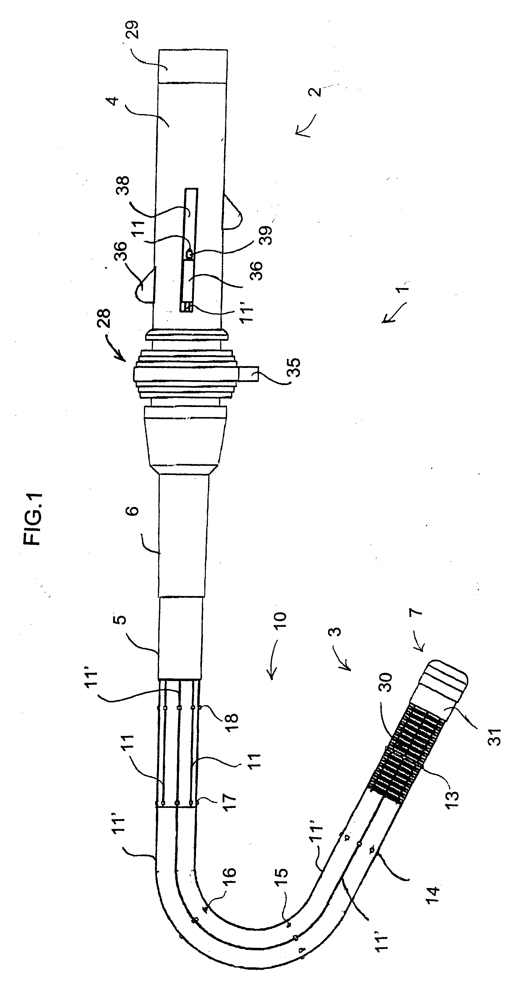 Torque-Transmitting, Variably-Flexible, Corrugated Insertion Device and Method for Transmitting Torque and Variably Flexing a Corrugated Insertion Device