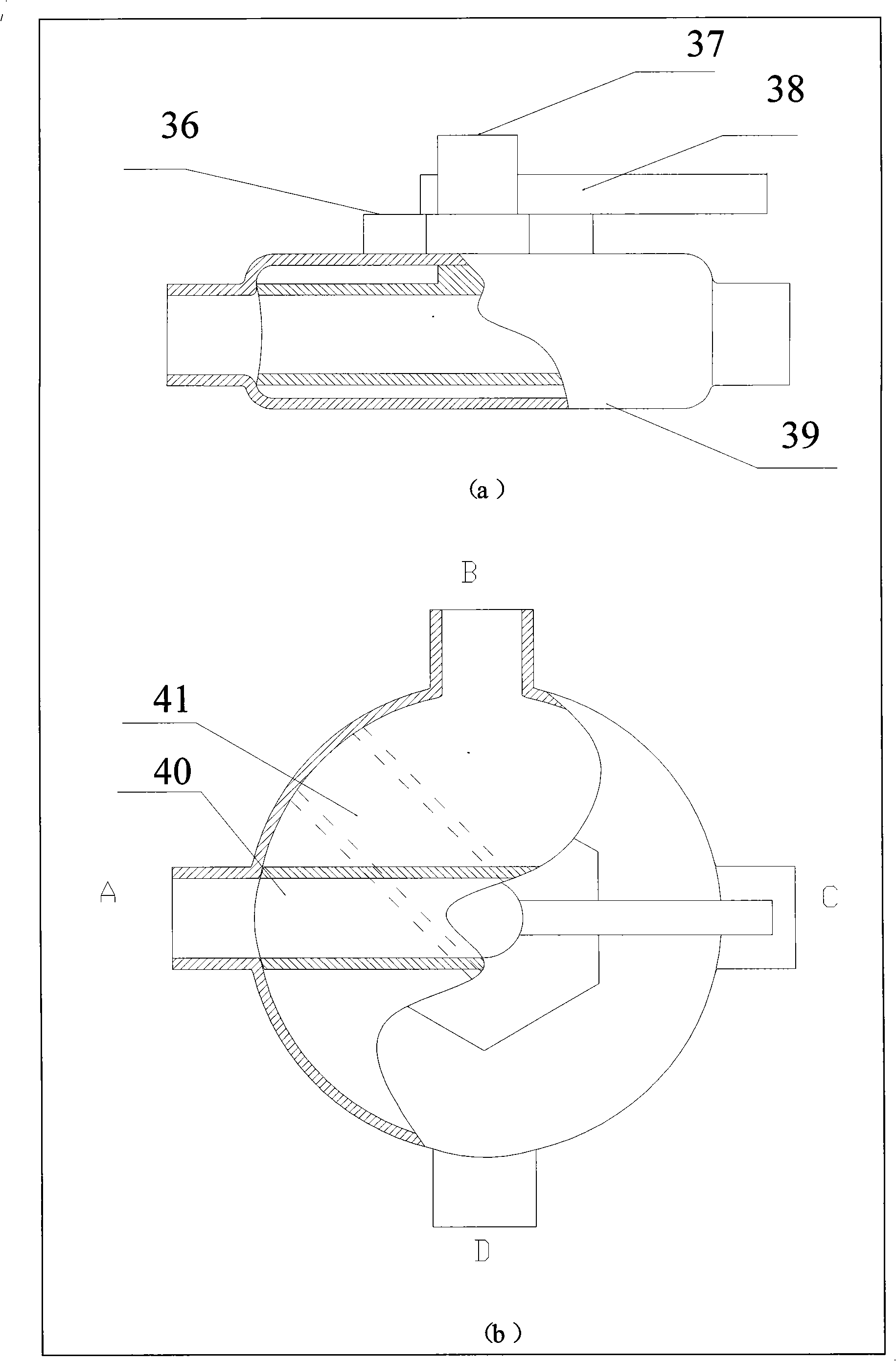 Exhaust gas recirculation valve and cooler combined test device