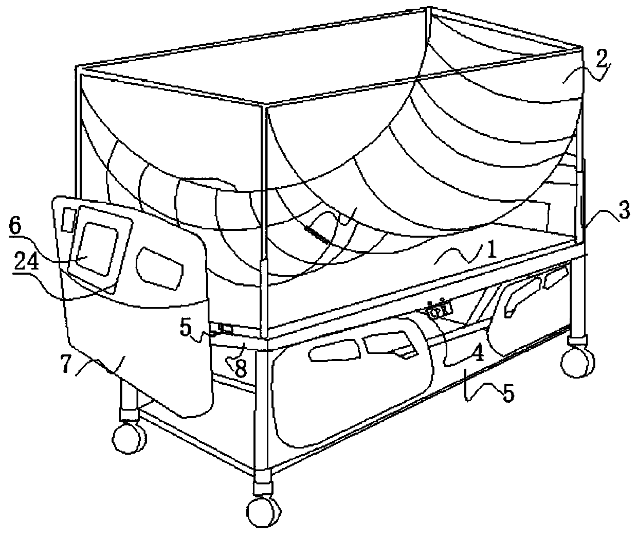Multifunctional medical bed