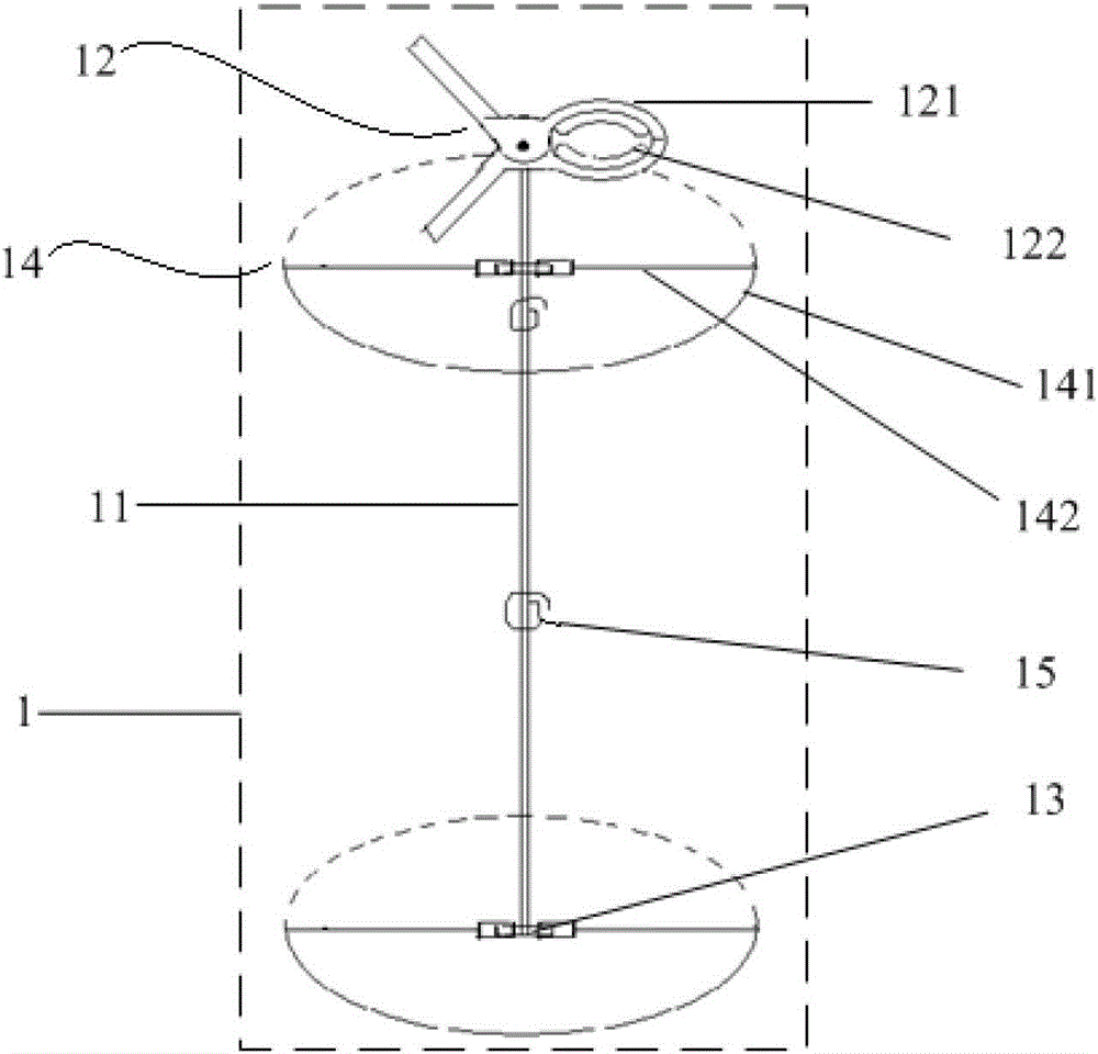 A kind of black locust hybrid isolation device