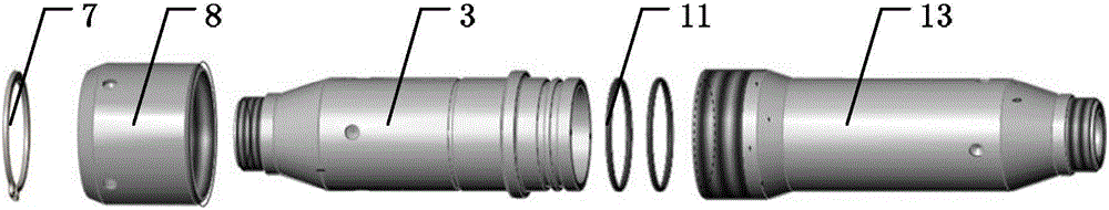 A fast connection device for optical fiber hydrophone array photoelectric composite cable