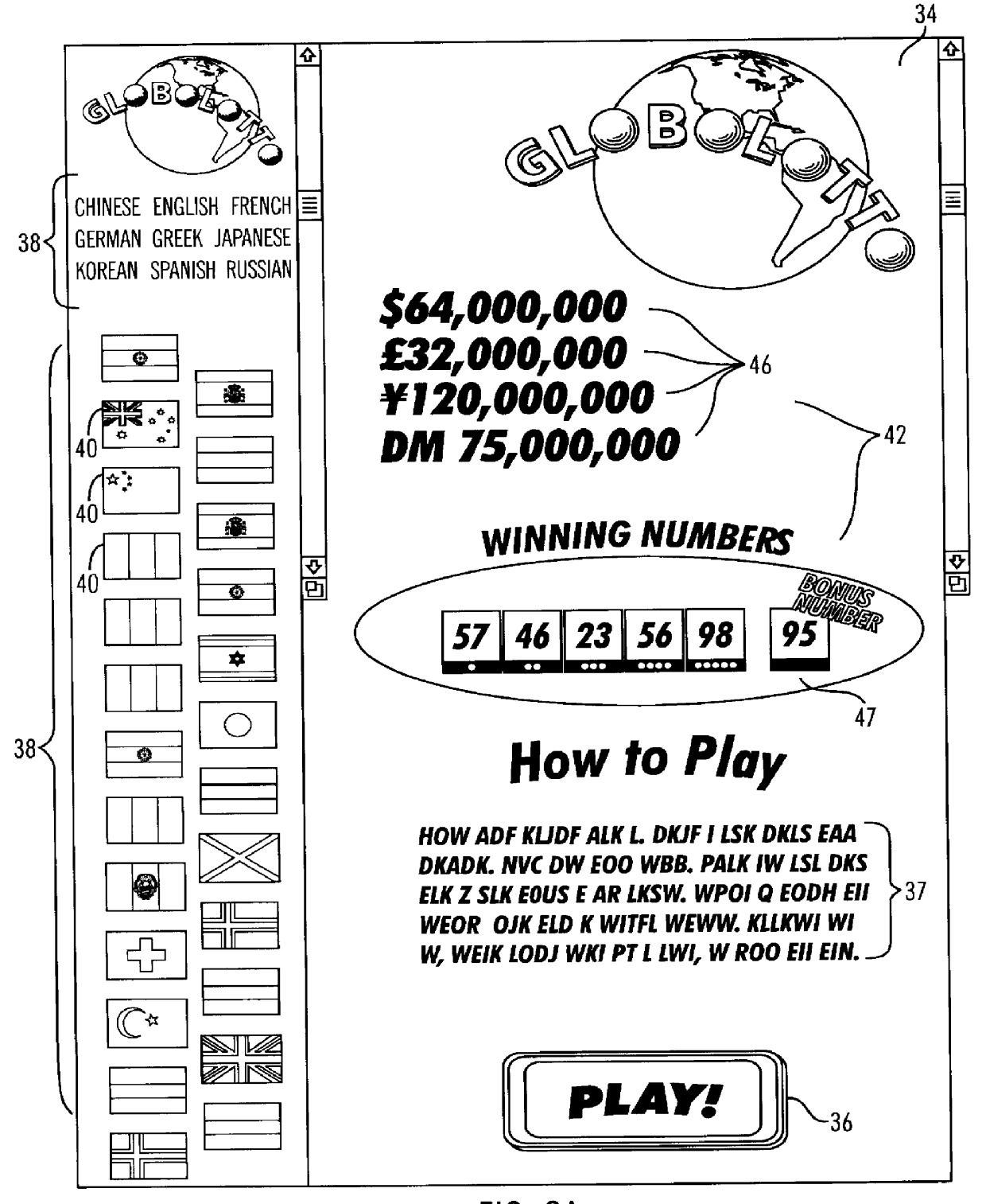 Method, apparatus and system for lottery gaming