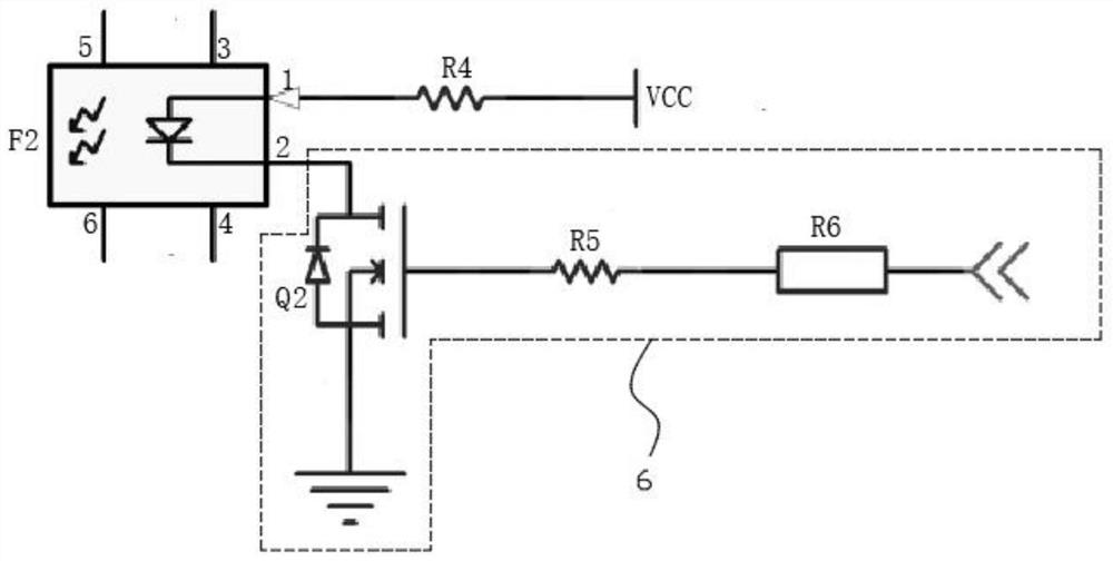 A circuit for triggering an excimer laser to generate plasma