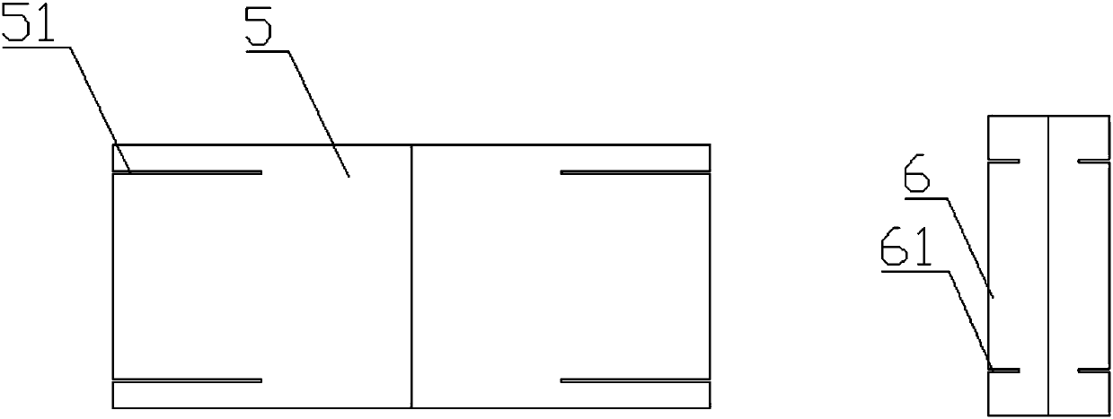 Adjustable size packaging box lining