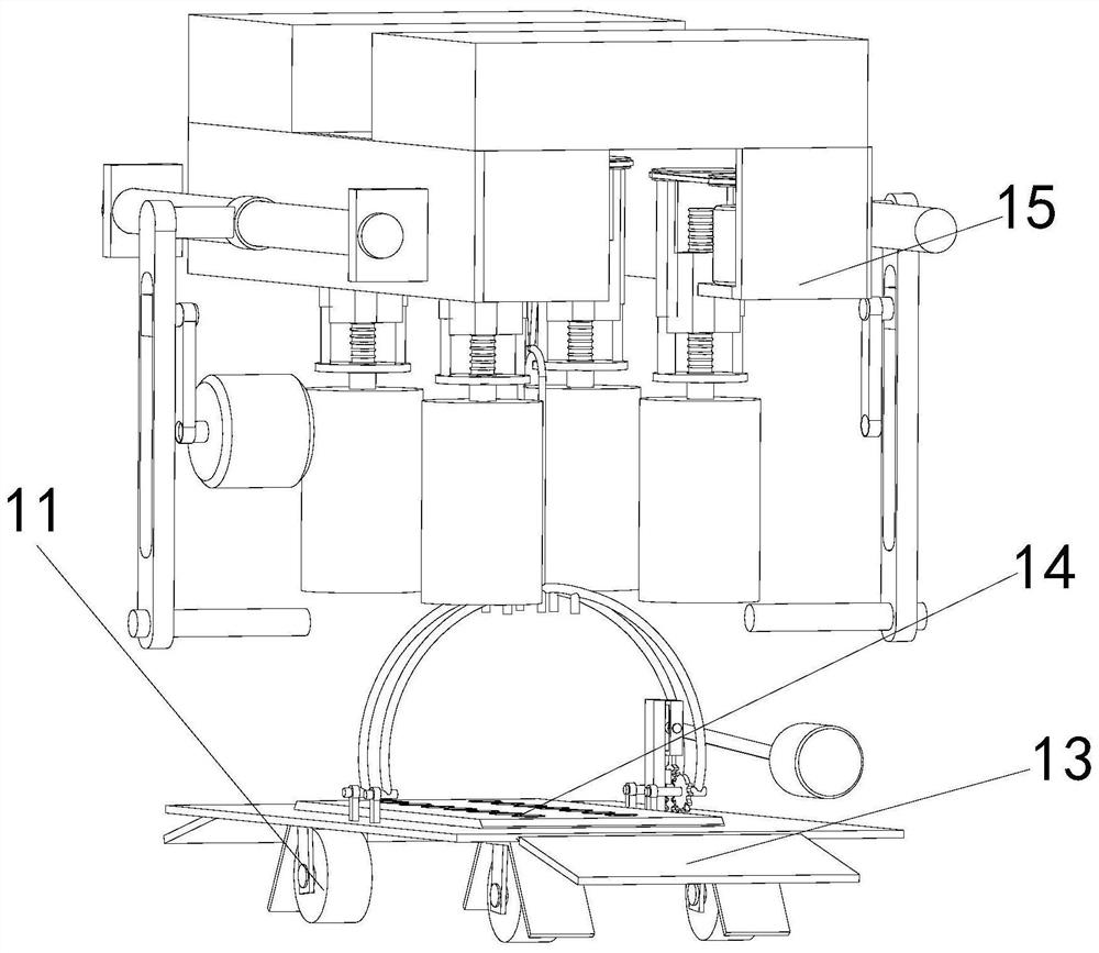 Automobile self-service cleaning device based on Internet-of-things