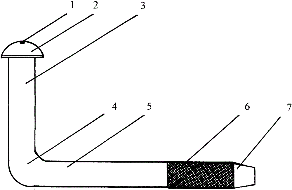 L-shaped settlement marker