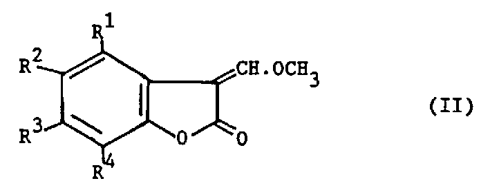 Process for preparing benzofuranone derivatives