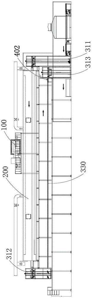 Process device and method for silk screen printing and painting of sheet metal parts