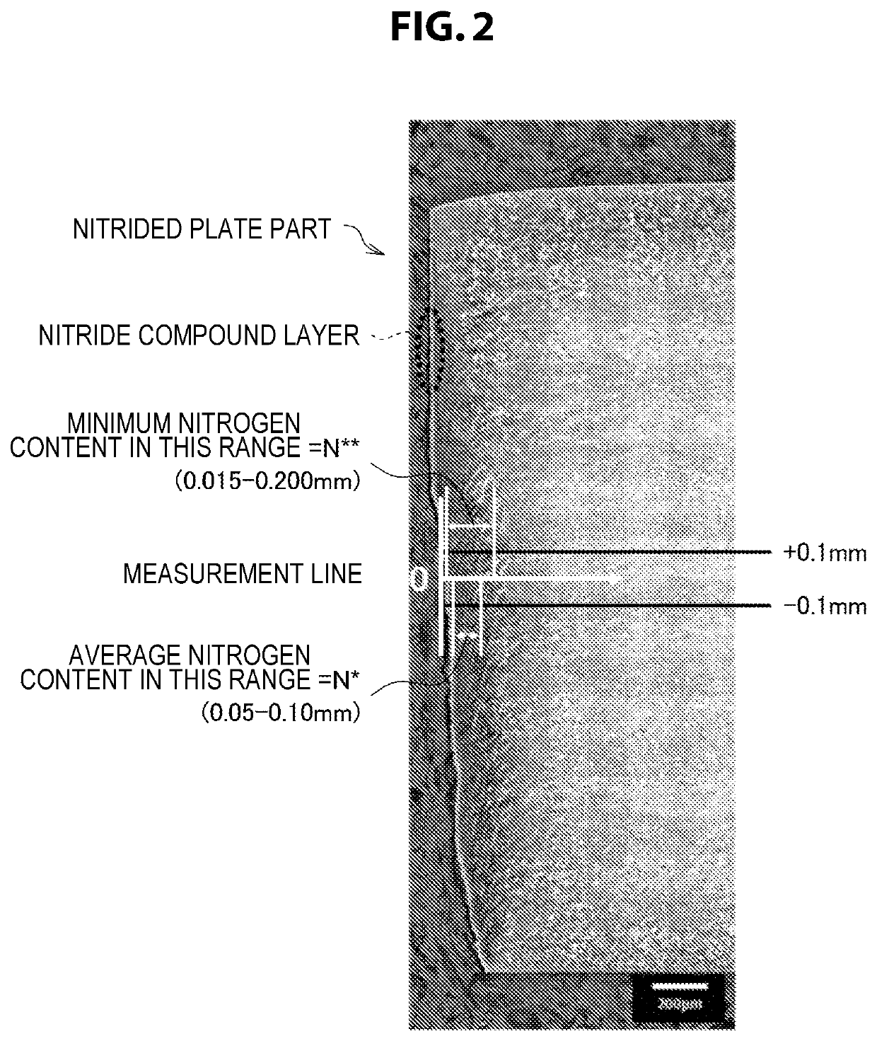 Nitrided plate part and method for producing the same